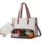 🔥Hot Sale 49% OFF🔥3 in 1 Lunch Tote Bag for Women🎁Free Matching Wallet⏰