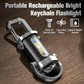 🏆✨Flash Sale⚡ 50K+ SOLD!!! Almost Gone-💥1200LM Super Bright Mini Keychain Flashlight Waterproof💡