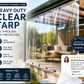 Heavy Duty Weatherproof Clear Tarps 14 Mil