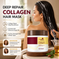 Collagen Hair Treatment Deep Repair Conditioning Argan Oil Collagen Hair Mask Essence for Dry Damaged Hair All Hair Types
