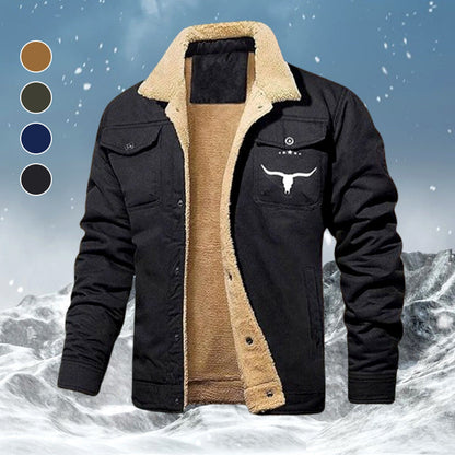 📢📢60  % OFF !!✨Men's Retro Warm Jacket