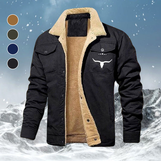 📢📢60  % OFF !!✨Men's Retro Warm Jacket