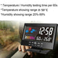 🔥Limited stock available 49% OFF🔥🌡️ 50% OFF NOW! ✨ Digital LED Weather Station - Temperature & Humidity Monitor with Forecast Display & Table Alarm Clock 📊⏰