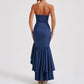 💕What should I wear tomorrow?💕Sexy Strapless Irregular Hem Temperament Dress for Women