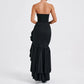 💕What should I wear tomorrow?💕Sexy Strapless Irregular Hem Temperament Dress for Women