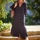 🔥2026 HOT SALE🔥🌸Women’s Minimalist Cotton Linen V-neck Long Dress