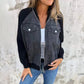 ⏳Limited-time special price £23.99⏰Women's Creative Denim Splicing Jacket