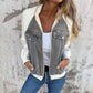 ⏳Limited-time special price £23.99⏰Women's Creative Denim Splicing Jacket