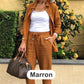 🎉Hot Sale 49% OFF🎉Women's cotton linen long sleeve blouse and pants set
