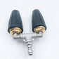 🚿 Stainless Steel Turbo Nozzle 🌟 – Perfect for terraces, cars, and facades