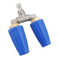 🚿 Stainless Steel Turbo Nozzle 🌟 – Perfect for terraces, cars, and facades