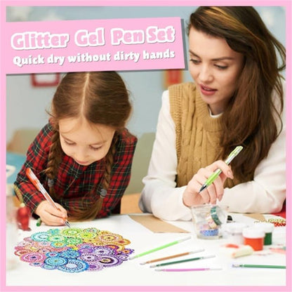 💥 Last Day! Special Sale 🎁Glitter Gel Pen Set – Smooth Writing 🎨
