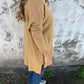 🌸Summer Hot Sale 49%OFF🌸Women's Cozy Knit Long Sleeve Tunic Top with Side Slits
