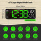 📢📢48% OFF !! ⏰16" Large Digital Clock with Temperature, Date, Auto DST, Night Light, Auto Brightness Dimmer