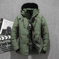 ❄️Winter Limited-Time Lowest Price⏰£44.99 Men’s White Duck Down Parka Winter Warm Jacket