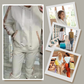 🎁 Hot Sale 49% OFF 🔥Women’s Drawstring Hooded Tops ＆ Pants 2-Piece Set