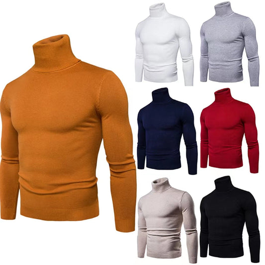 🍂Autumn Specials 🧶Men's Slim Fit Turtleneck Sweater