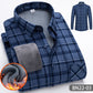 🎁Limited-time offer ⏰£20.99 Autumn and winter men's casual thickened warm shirts