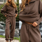 💥Hot Sale 49% OFF🔥Women's Casual Sporty 2-Piece Set - Half-Zipper Lapel Top & Matching Jogger