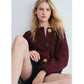 💖Limited Sale 49% OFF💖Women's Fashion Cut-Out Knitted Cardigan
