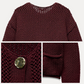💖Limited Sale 49% OFF💖Women's Fashion Cut-Out Knitted Cardigan