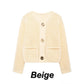 💖Limited Sale 49% OFF💖Women's Fashion Cut-Out Knitted Cardigan