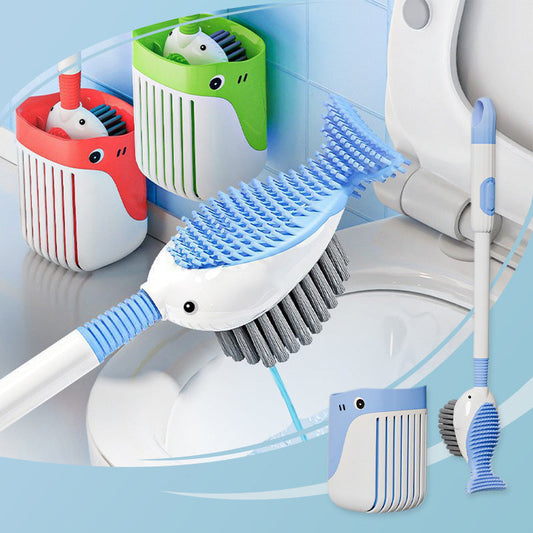🔥Hot Sale 49% 0FF🔥Wall-Mounted Suction Cup Toilet Cleaning Brush Set