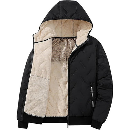🔥HOT SALE 49% OFF-Men's Winter Warm Zipper Hooded Coat