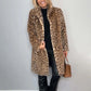 ✨Get 49% off💖Women's Leopard Print Mid-Length Jacket✈️ free shipping