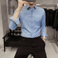 💕Buy 2 get extra 8% off 💕Men's Slim-Fit Striped Long-Sleeve Shirt