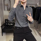 💕Buy 2 get extra 8% off 💕Men's Slim-Fit Striped Long-Sleeve Shirt