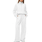 ✨Autumn Specials 49%OFF🔥 Women’s High-Neck Zip-Up Pullover and Wide-Leg Pants Set
