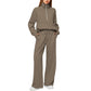 ✨Autumn Specials 49%OFF🔥 Women’s High-Neck Zip-Up Pullover and Wide-Leg Pants Set