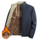 🧥Last day of the big sale £26.99🔥🔥 Men's Warm Stand Collar Full Zip Work Jacket