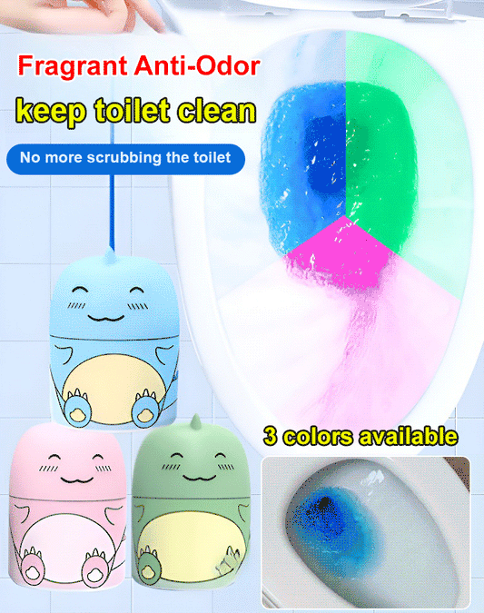 🧼BUY 2 GET 1 FREE! ✨ Blue Bubble Toilet Bowl Cleaner - Effervescent Cleaning Power with 7-Day Stain Prevention & Freshness 💦🚽