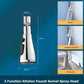🔥Hot Sale 49% 0FF🔥720° Rotatable 3 Function Kitchen Faucet Spray Head