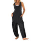 🏖️Summer Hot Sale 49% OFF🌼Women's Sleeveless Baggy Jumpsuit