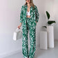 🌸Spring Specials🌸Chic Women's Zebra Print Shirt & Pants Set