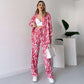 🌸Spring Specials🌸Chic Women's Zebra Print Shirt & Pants Set