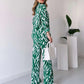 🌸Spring Specials🌸Chic Women's Zebra Print Shirt & Pants Set