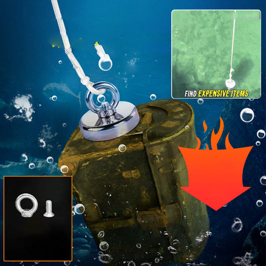 🎁 Hot Sale 49% OFF 🔥Deep Water Magnetic Salvage Gold, Silver, Treasure, Coin Magnet Set
