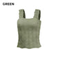 🎁 Hot Sale 49% OFF🌸 Women's Wide Strap Square Neck Short Flower Sports Tank Top – Comfort Meets Style! ✨