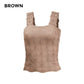 🎁 Hot Sale 49% OFF🌸 Women's Wide Strap Square Neck Short Flower Sports Tank Top – Comfort Meets Style! ✨