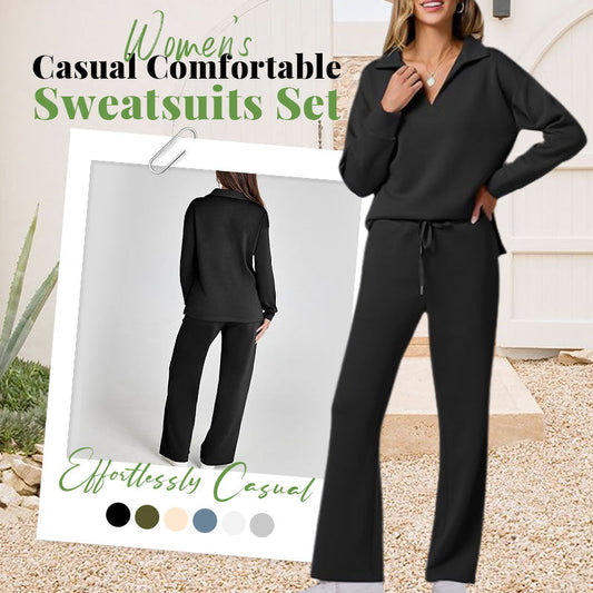 ✨Limited Time Offer💓Women's Casual Comfortable Sweatsuits Set