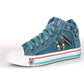 🌸Spring Specials💐Women's Cowboy High-Top Canvas Shoes