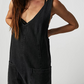💕New Year Hot Sale 49% OFF💕Women's Casual V-Neck Long Denim Overalls