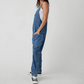 💕New Year Hot Sale 49% OFF💕Women's Casual V-Neck Long Denim Overalls