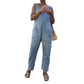 💕New Year Hot Sale 49% OFF💕Women's Casual V-Neck Long Denim Overalls