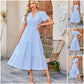 🌸Spring Specials💐 49% OFF👗Women's Casual Summer Short-Sleeve V-Neck Long Dresses