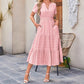 🌸Spring Specials💐 49% OFF👗Women's Casual Summer Short-Sleeve V-Neck Long Dresses